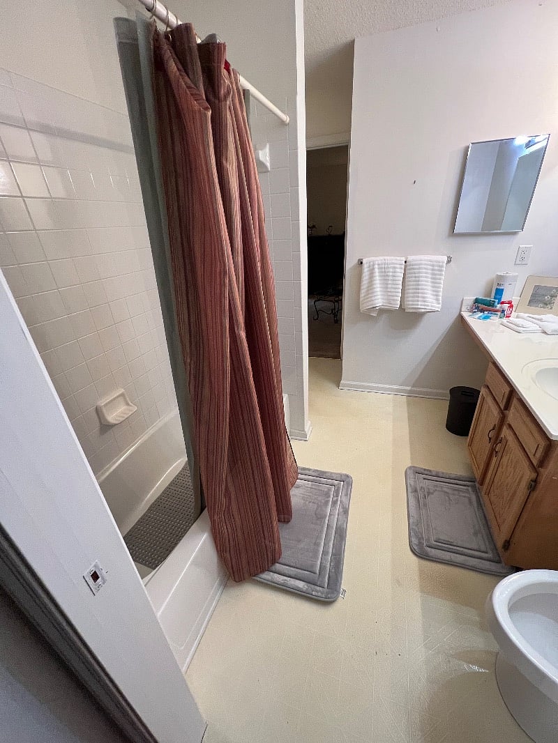 Upstairs Dull Bathroom