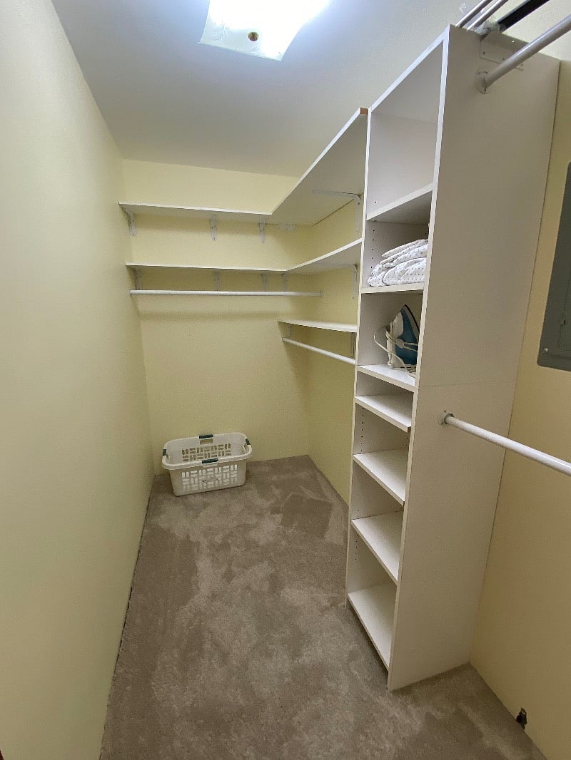 Large closet/ storage. this is in the Queen bedroom.