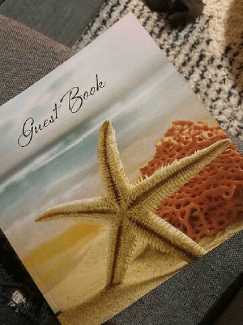 Sign our guestbook!!! Love to have you back!