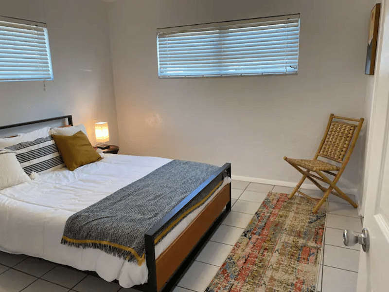 Master Bedroom (King Bed) with Ultra-Comfy Green Tea - Memory Foam Mattress