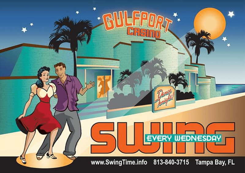 Come try a dance class down at the Gulfport Casino! Swing, Salsa and more! Just go to https://www.gulfportflorida.us/gulfport-events-calendar/cat/cat_id/2 and check the schedule!