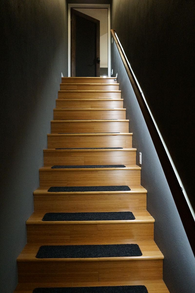 Unit is up the stairs, behind closed locked door. 