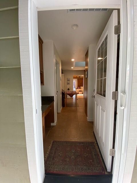 View in from front door