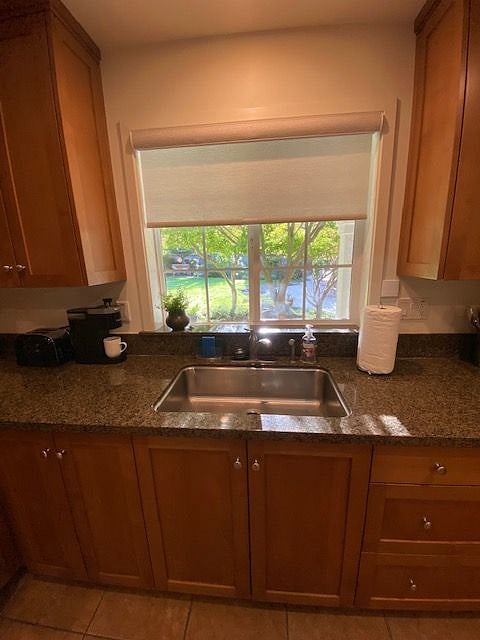 Sink with window view