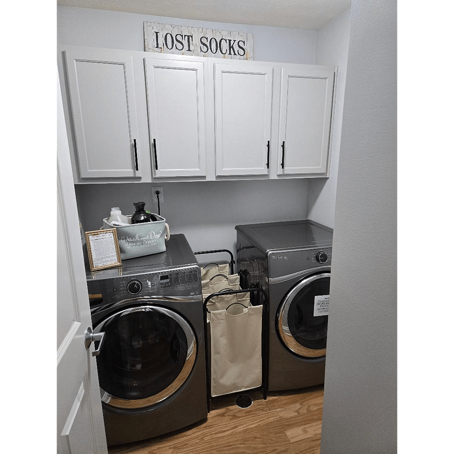 Washer and Dryer on Second Floor
