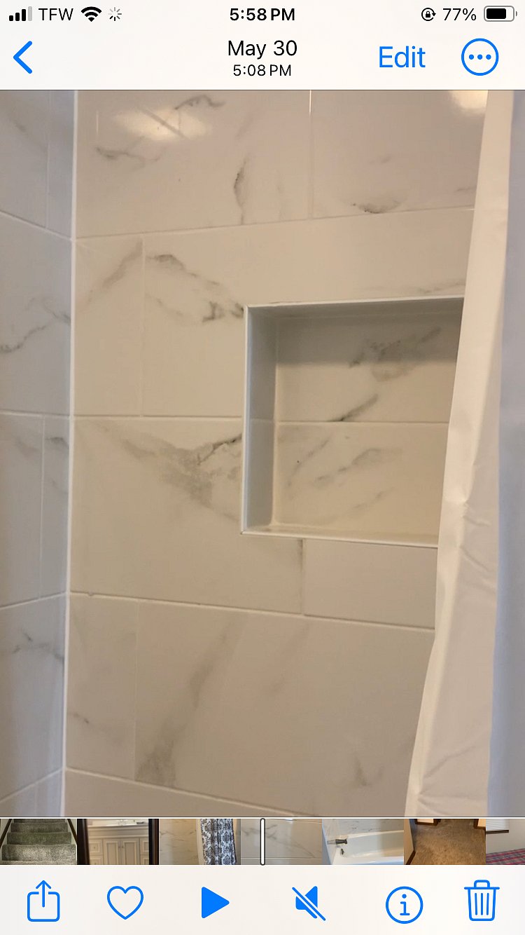 Tiled Shower
