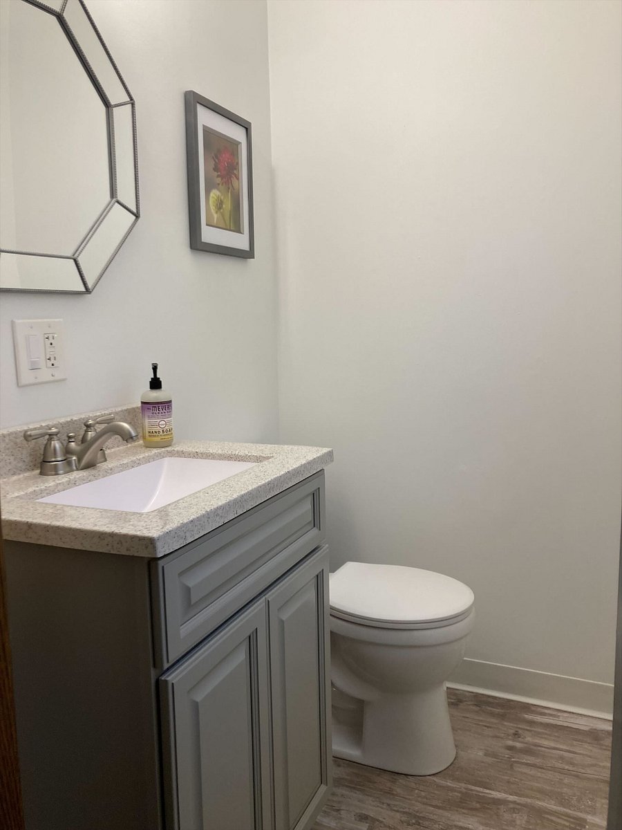 Downstairs half bath