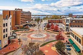 Downtown Muskegon in close proximity to home