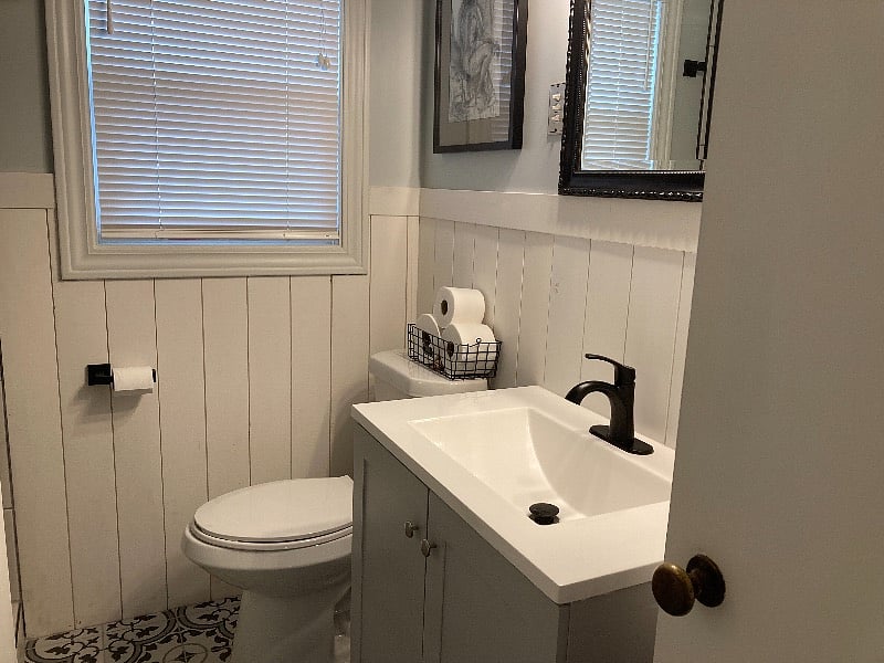 Newly remodeled bath
