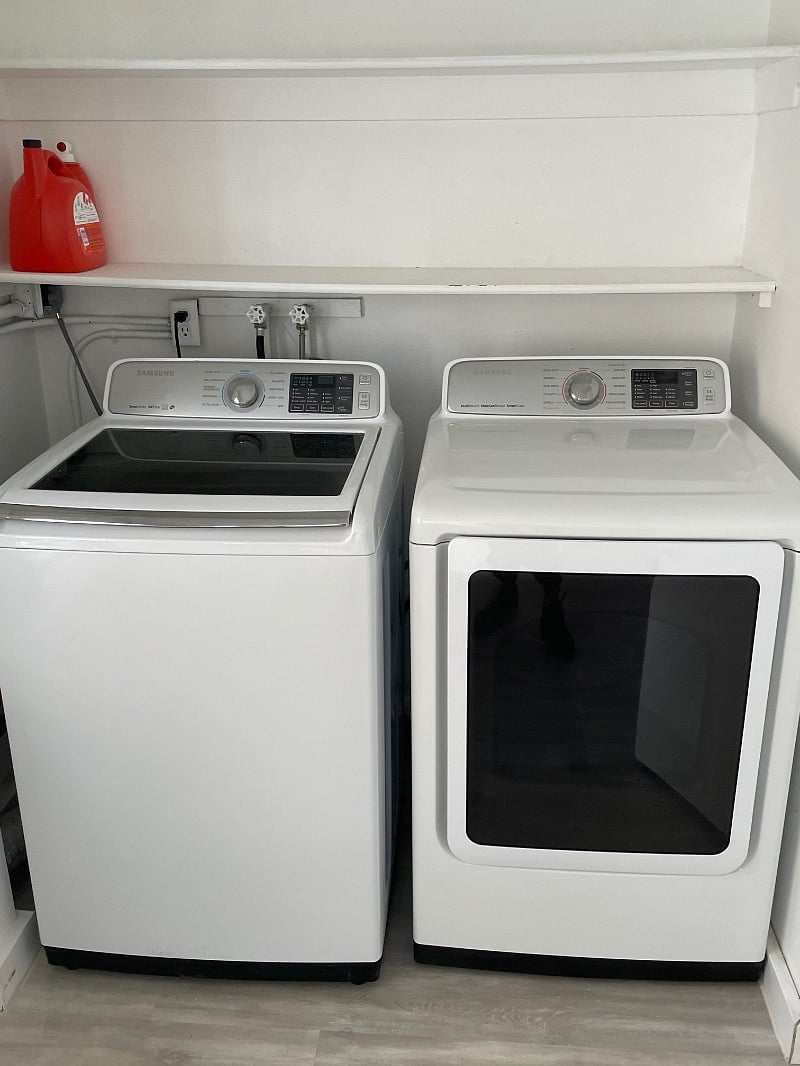 in unit Laundry