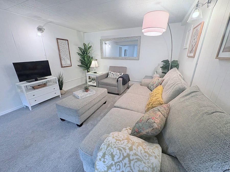 Living room seating area
