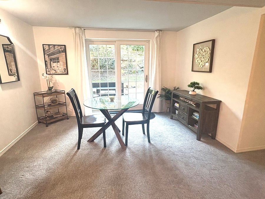 Eating area in main living room