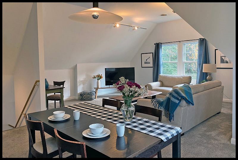 Open Living Plan with tons of Light