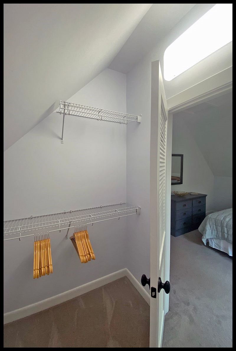 Walk-in Closet ready for your clothes