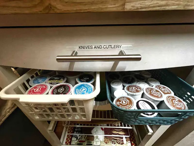 A generous assortment of complimentary coffees.