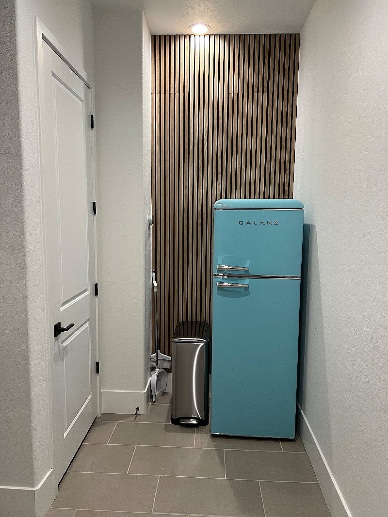 Sound panels for a little more privacy.