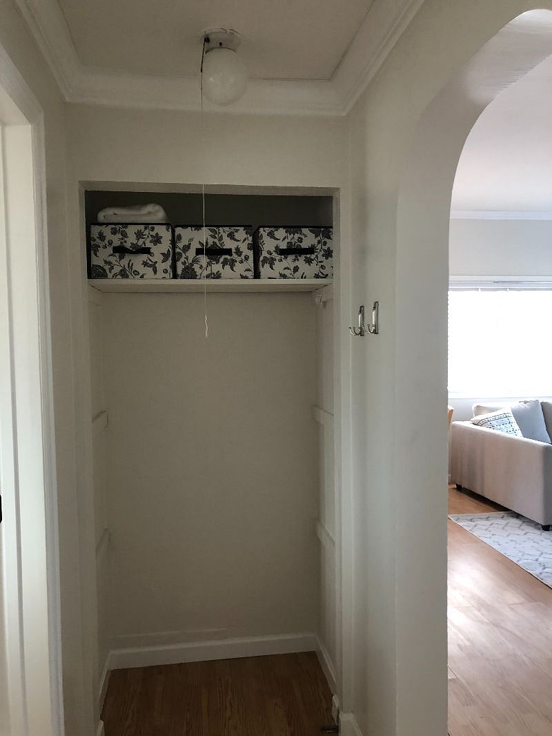 Hallway closet