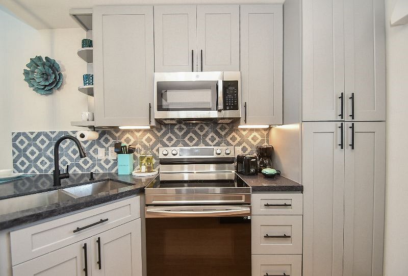 Fully stocked kitchen with all new appliances