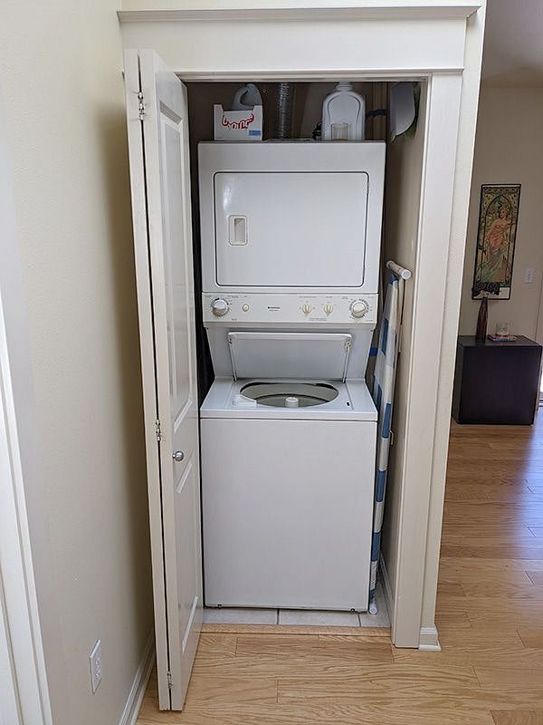 In-unit washer and dryer