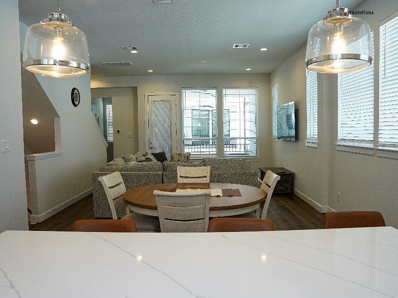 Second floor. Dining area. 