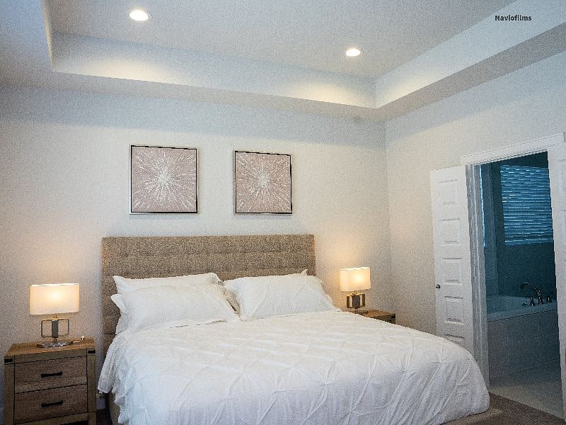 Third floor. Master bedroom.