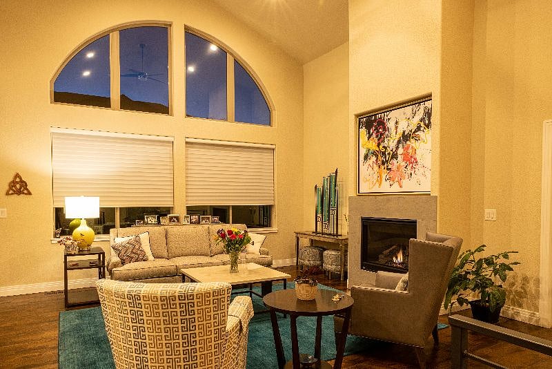 Living room on main level