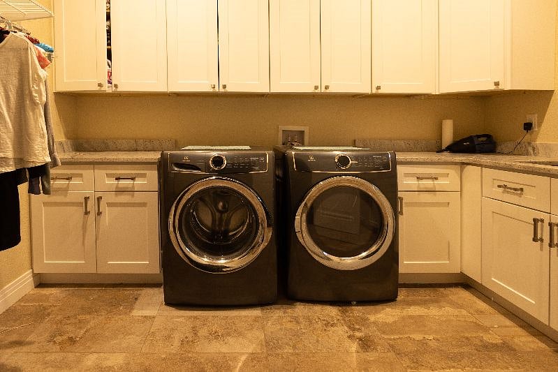 Shared laundry room