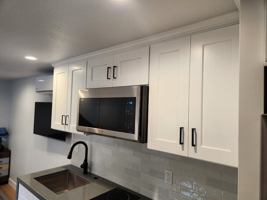 Plenty of cabinet space!