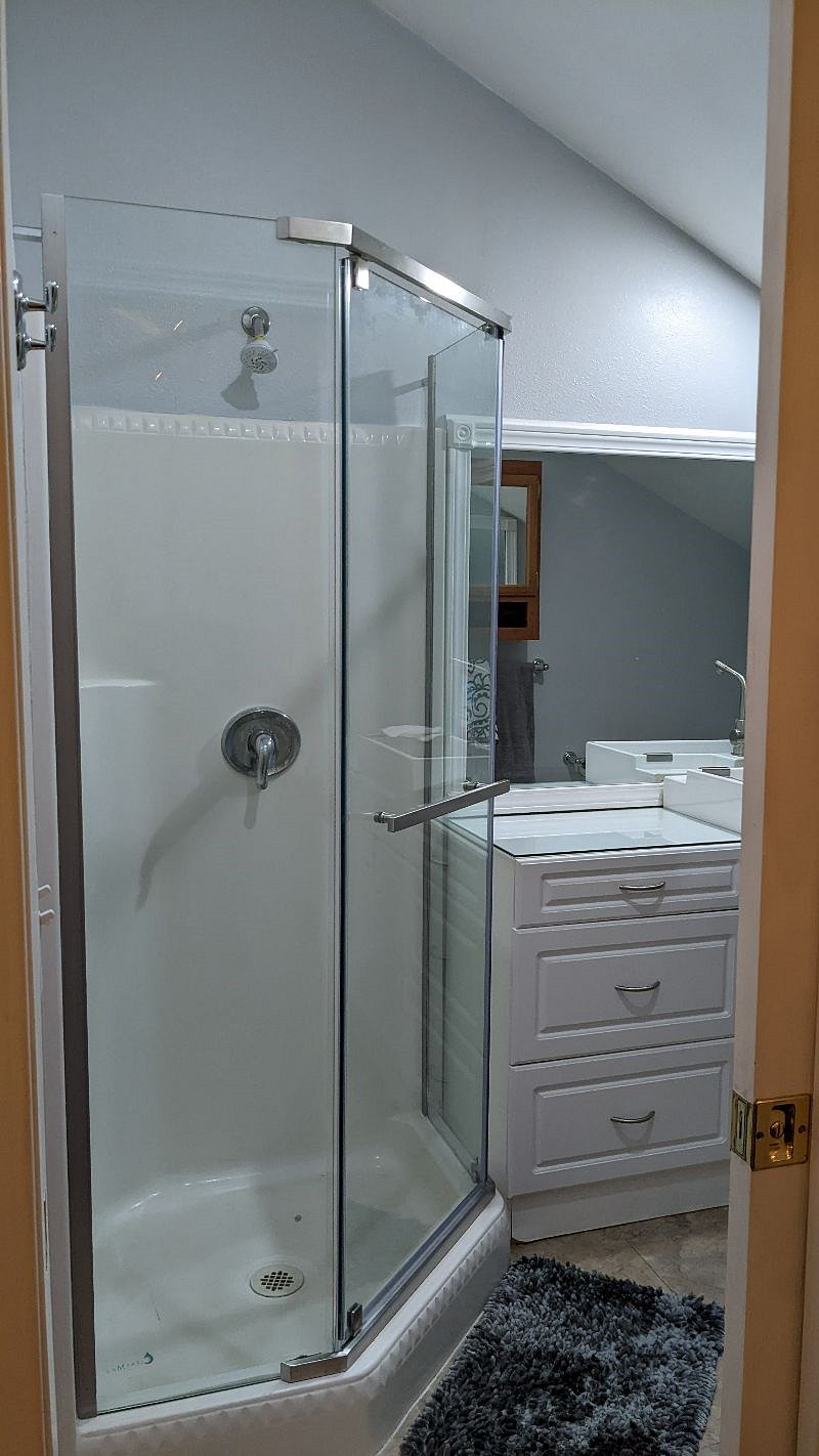 Walk-in Shower in Bathroom