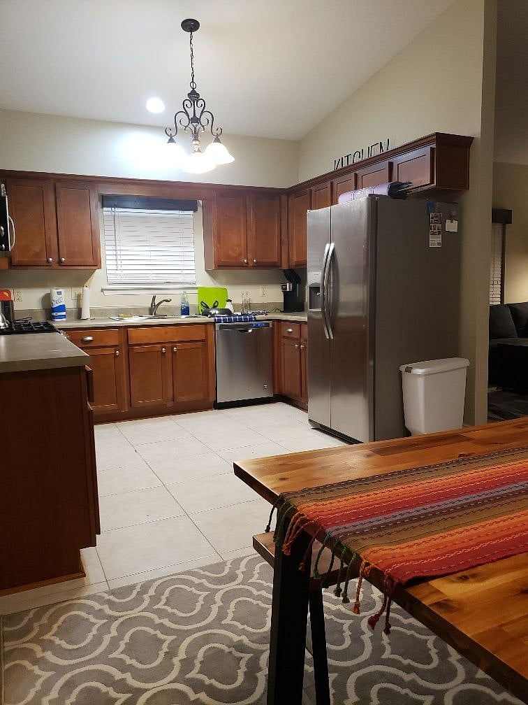 Fully appointed kitchen all stainless.