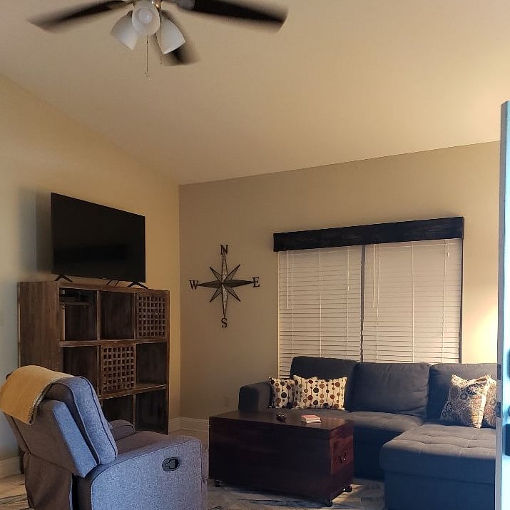 It's the sectional for me! Smart TV.