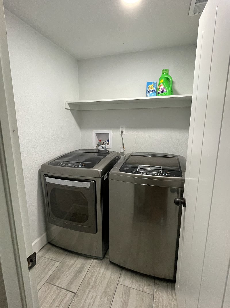 Your own washer/dryer