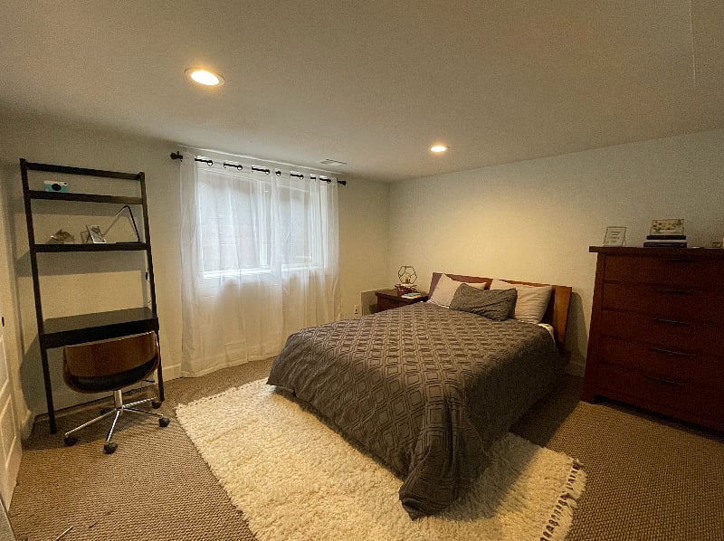Bedroom #1 with queen bed