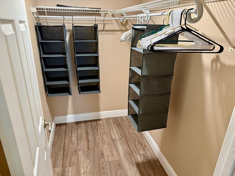 Large oversized walk in closet