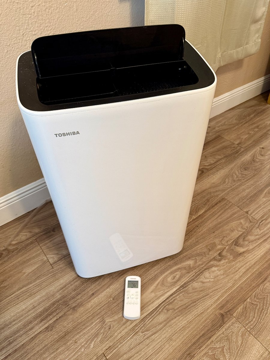 You're own private portable AC until with remote to supplement the house AC