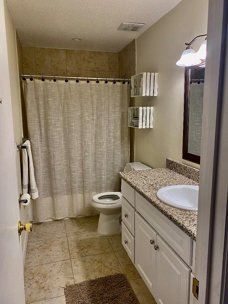 Private bathroom