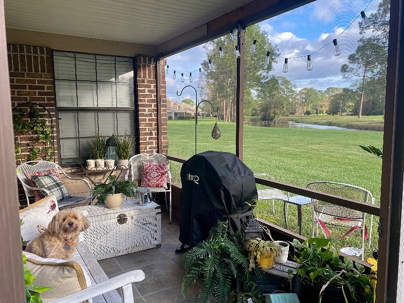 Back porch