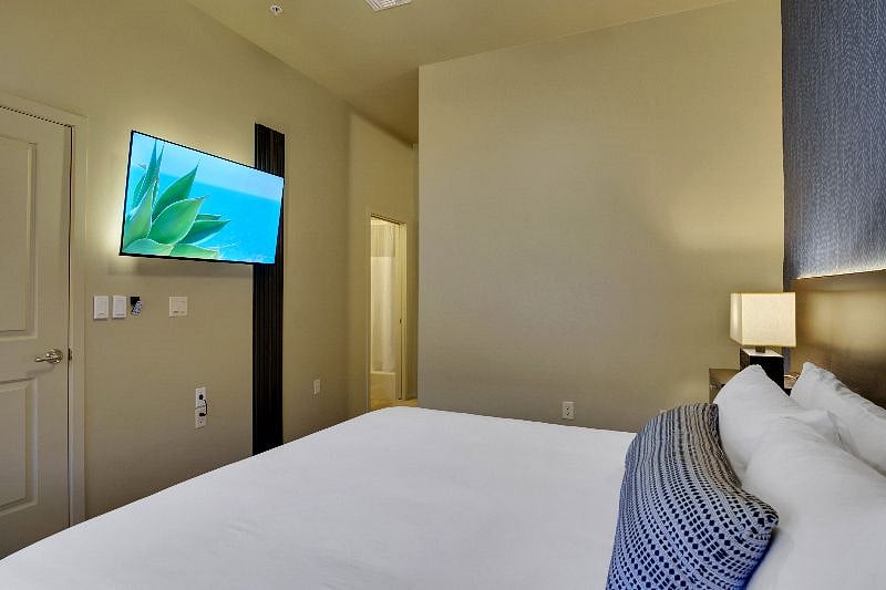 Bedroom 50-inch TV
