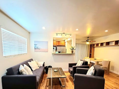Living Space, 3.5 blocks from Law Street Beach