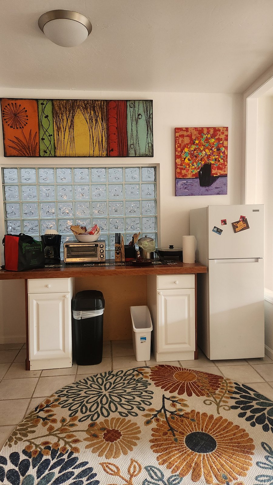 Downstairs "kitchenette"/prep area