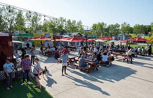 Check out the Farmer's Market!