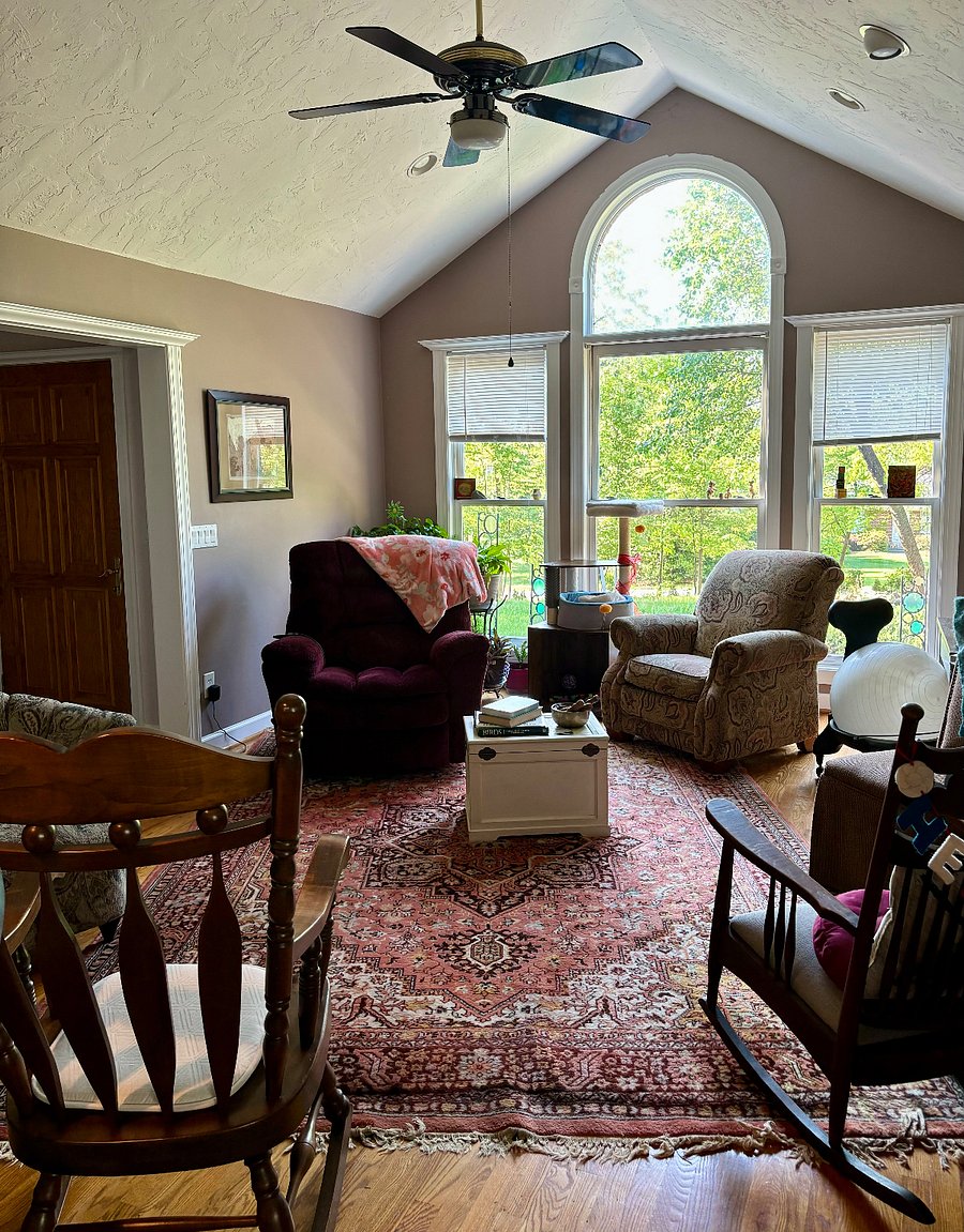 Great room shared with host with Guest Room Rental.