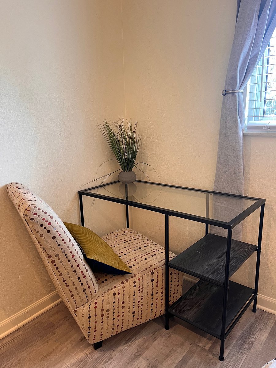 Desk for remote work.