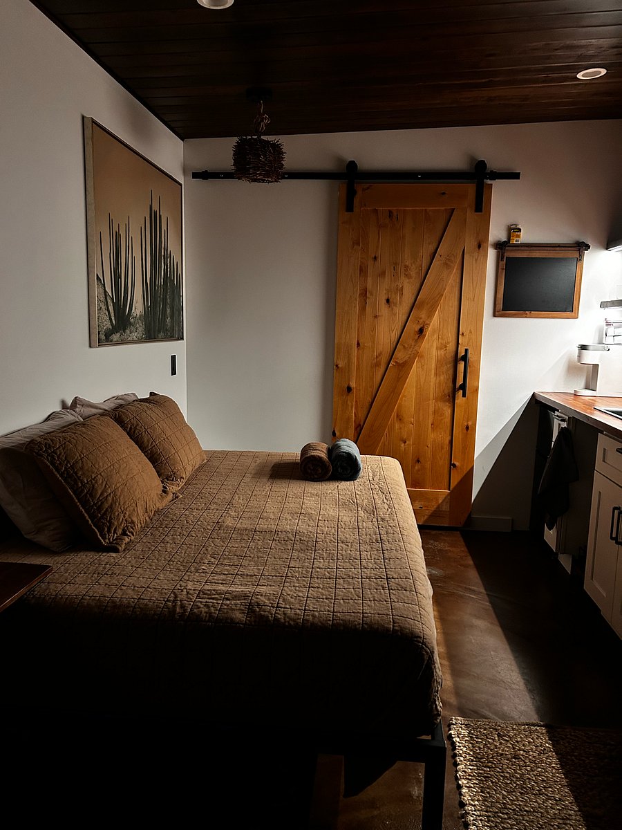 Comfortable Queen Bed with Casa Luna Sheets