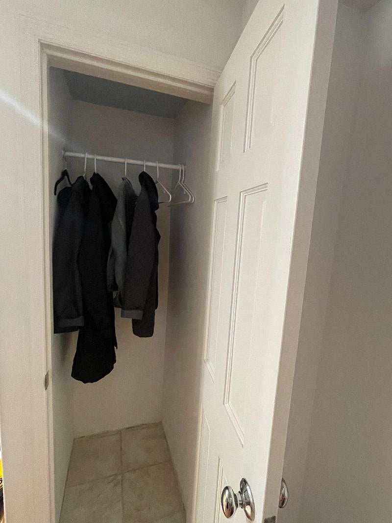 hallway closet *coats not included