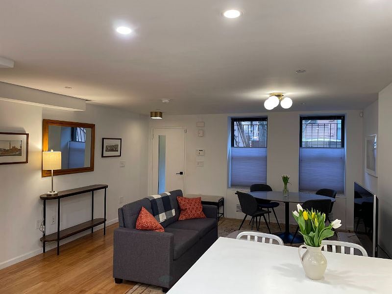 Open concept living space