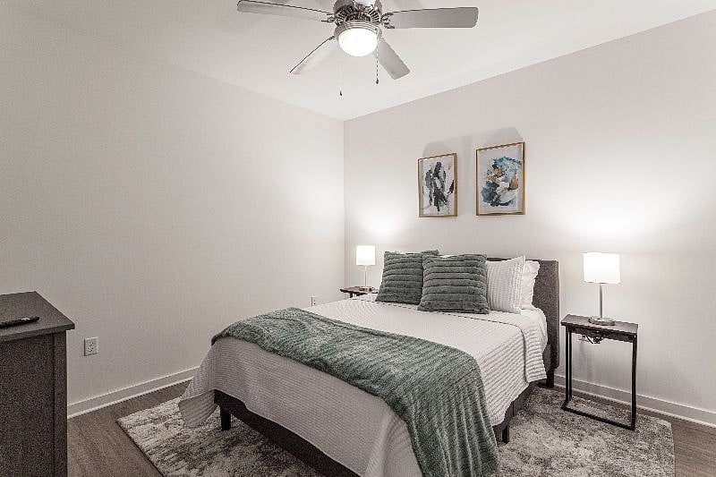 Large Queen size bed.