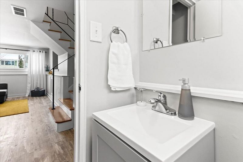 Half bath with view
