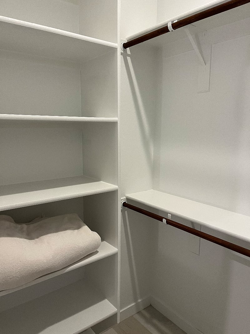 Bedroom closet
