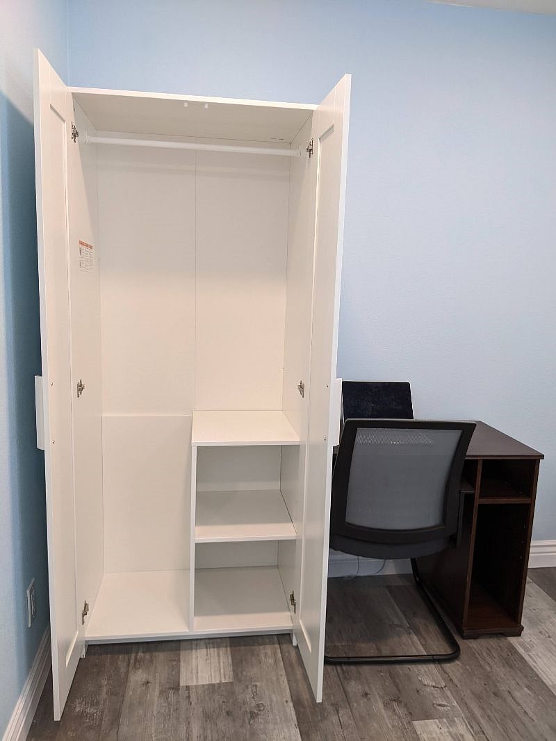 New wardrobe